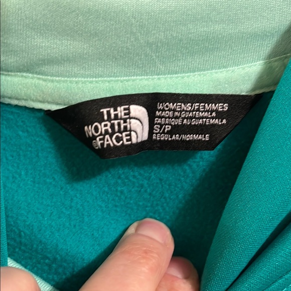 Women’s The North Face Teal Hoodie - Picture 4 of 6